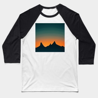 Mountains3 Baseball T-Shirt